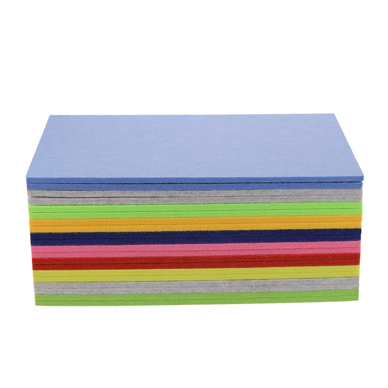 Color felt soundtrack panel felt board wall sticker kindergarten display board message board creative wall decoration soft board