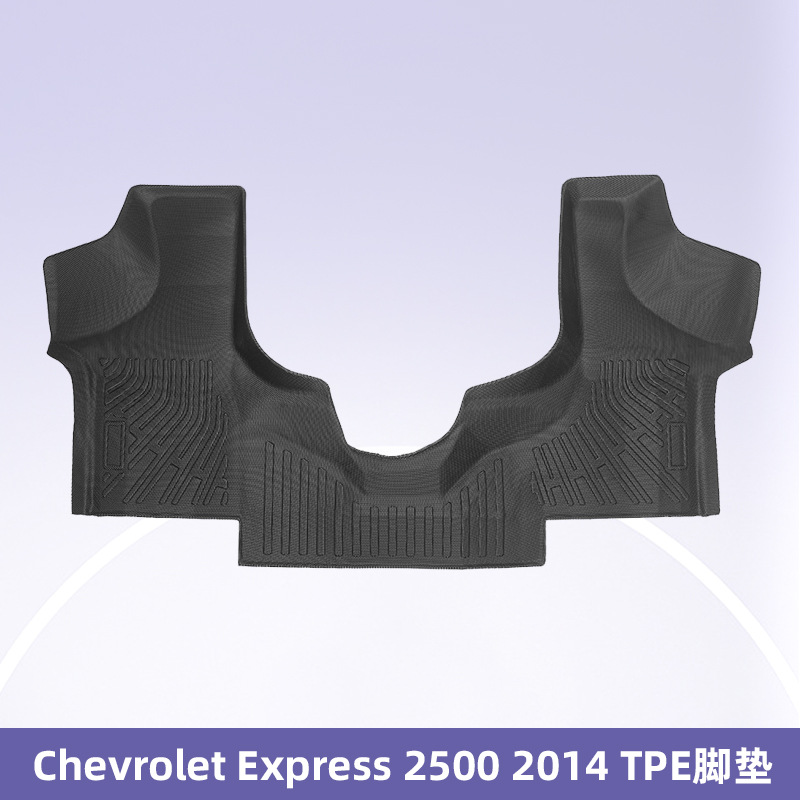 Para Chevrolet Express 2500 2014 3D para todo el tiempo TPE almohadilla de suelo