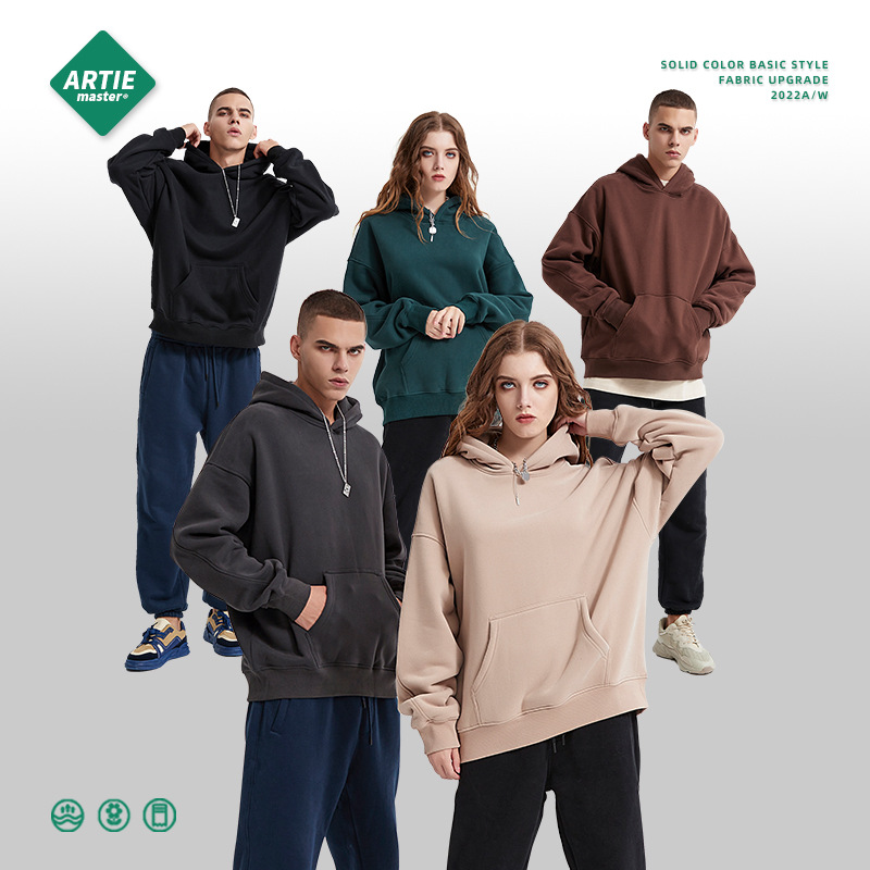 Sudadera con Capucha de Forro Polar con Diseño de Patchwork, Nueva Colección Otoño/Invierno 2025, Marca de Moda para Hombre, Estilo Europeo y Americano, Color Sólido Básico, Sudadera Moderna para Hombre
