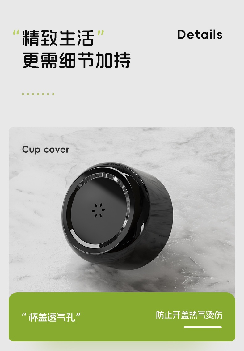 New portable car blender cup, suitable for home and car use, small electric kettle for trucks, low-power electric heating cup, quick-heating and insulated cup