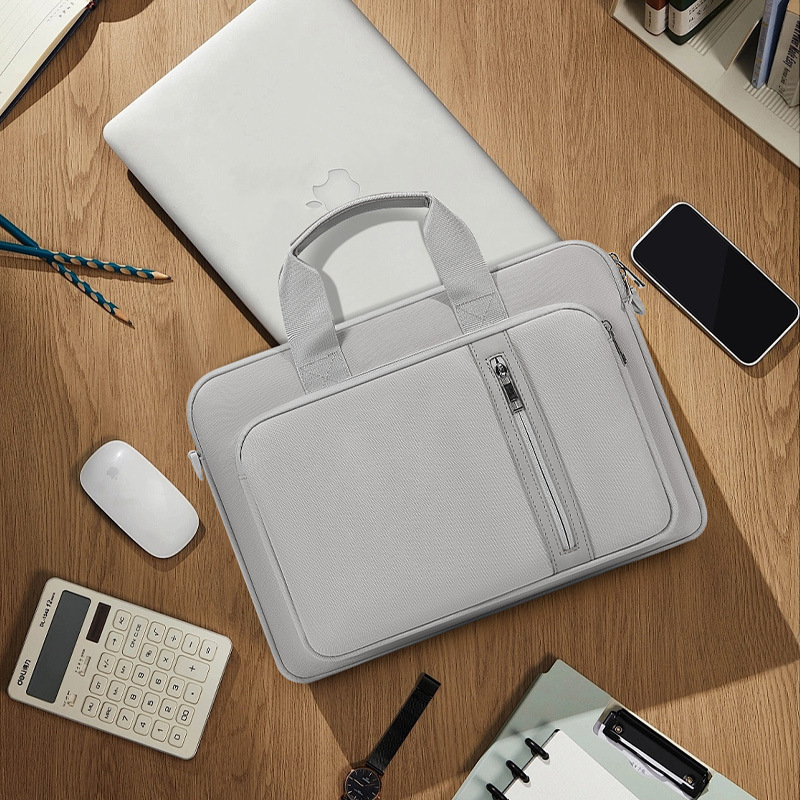 Handbag Suitable for Apple Macbook13 Notebook Men's and Women's Computer Bag Huawei Book 14inch Anti-Collision and Burden Reduction
