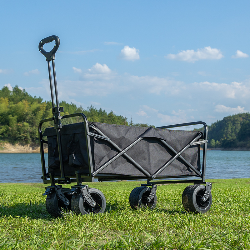 Carrito Plegable de Camping, Metal, Portátil, para Picnic y Excursiones al Aire Libre