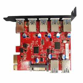 1套 颜色：图片色 材质：塑料 PCI-E到 C 型类型 A (5) USB3.0 扩
