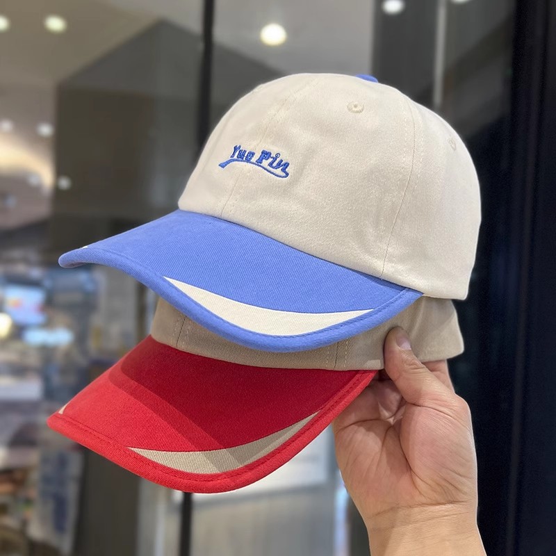 Sombrero de pato para bebés coreanos primavera y otoño nuevo estilo extranjero de color blando sombrero de sombrero para niños y niñas sombrero de sombrero de béisbol de verano