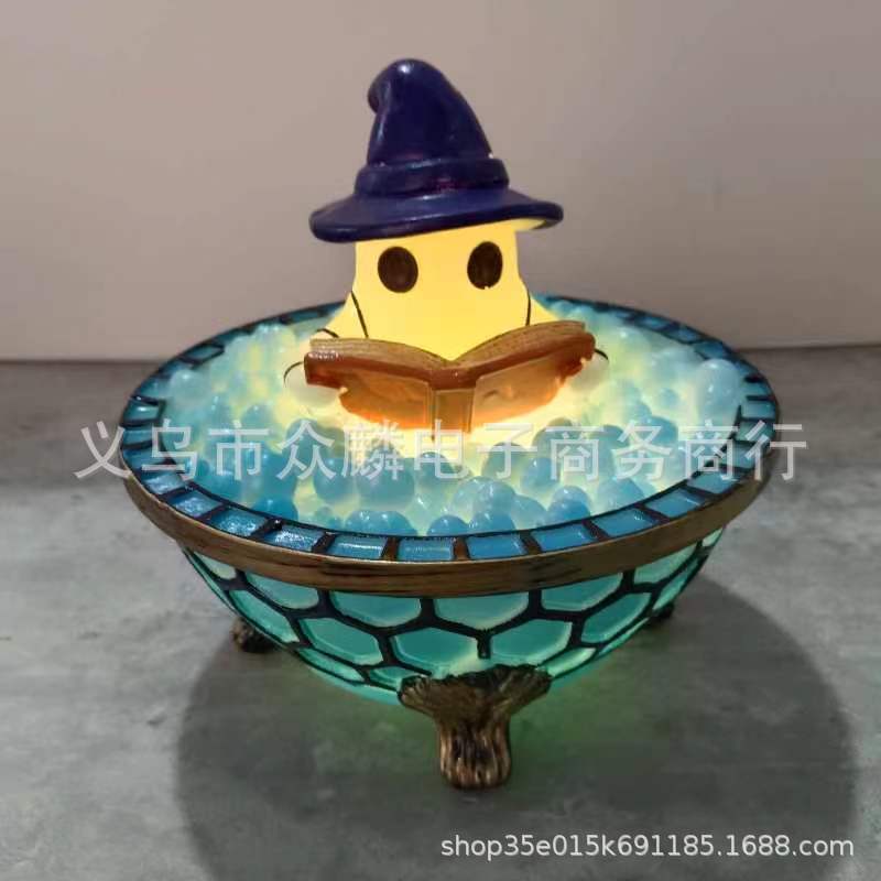 Halloween Party Ghost Bubble Bath Lamp万圣节派对鬼魂泡泡浴灯|undefined