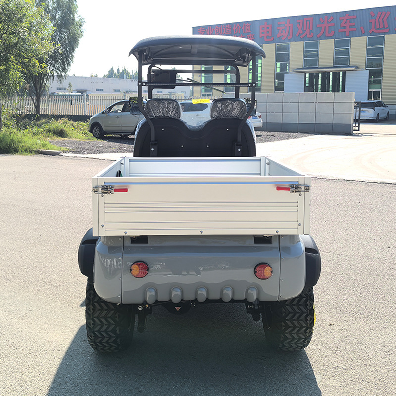 Golf Cart Hotel Shuttle Foreign Trade Supply 4-Seater 6-Seater Resort Scenic Spot Tourist Electric Sightseeing Car