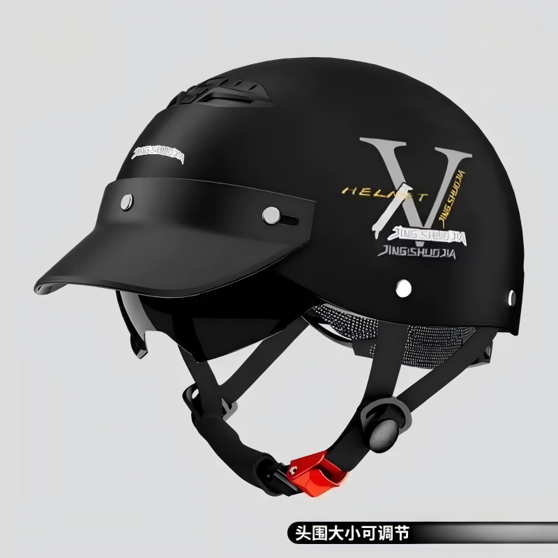 Cross-Border Supply of Electric Vehicle Helmets for Summer Sun Protection, Lightweight and Breathable Sunglasses, Motorcycle Safety Helmets Wholesale