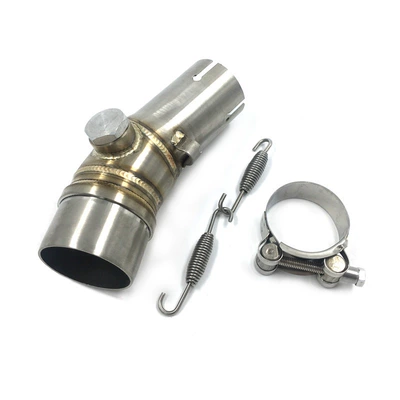 steel mid-section adapter, Motorcycle exhaust pipe