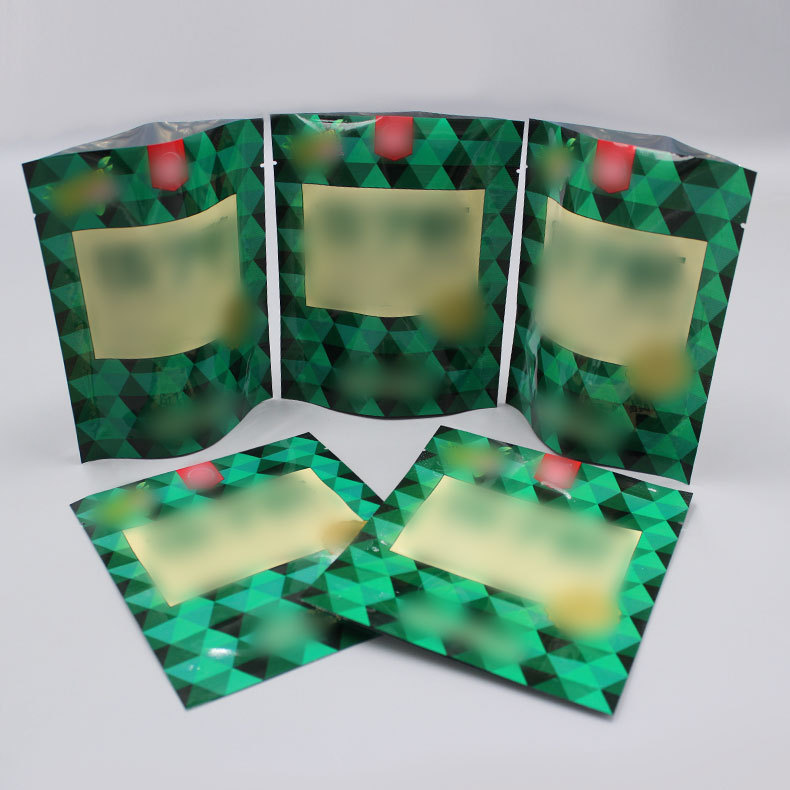 厂家批发定制零食干果坚果类加厚包装袋三边封复合自立袋混批