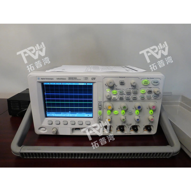 Agilent 安捷伦 MSO6104A 混合信号示波器 1 GHz 4 个模拟通道