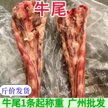 乌拉圭牛尾 整根带骨去皮牛尾炖汤红烧牛尾巴 1条起称重 斤价发货