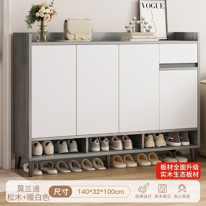 [수출품질-원목생태보드] 140-32-100 모란디 파인컬러+웜화이트-조립