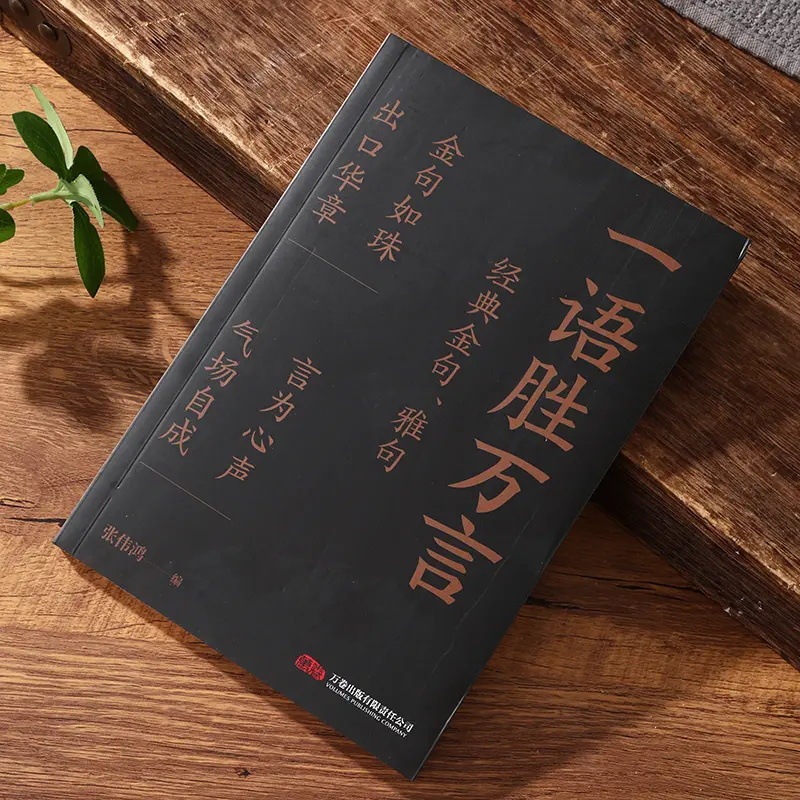 一语胜万言书 金句雅句满腹经纶 让你快速提升文化底蕴告别词穷|undefined