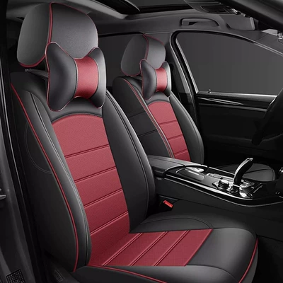 fully enclosed cushion car special Seat cushion, seat cover - tango-red-comfortable-style-universal-all-inclusive-seat-cover