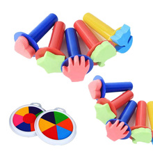 ���d��ˢ 5֧�L�ֱ�EVA���dӡ��ͯDIY��ӡ�T�f����