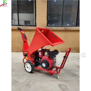 小型道路修剪树枝粉碎机 农用园林树枝碎枝机 移动式树杈碎枝机