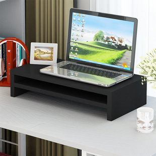 Computer Rack Monitor Bracket Desktop Storage Shelf Raised Base Screen Bracket Desk Storage Rack