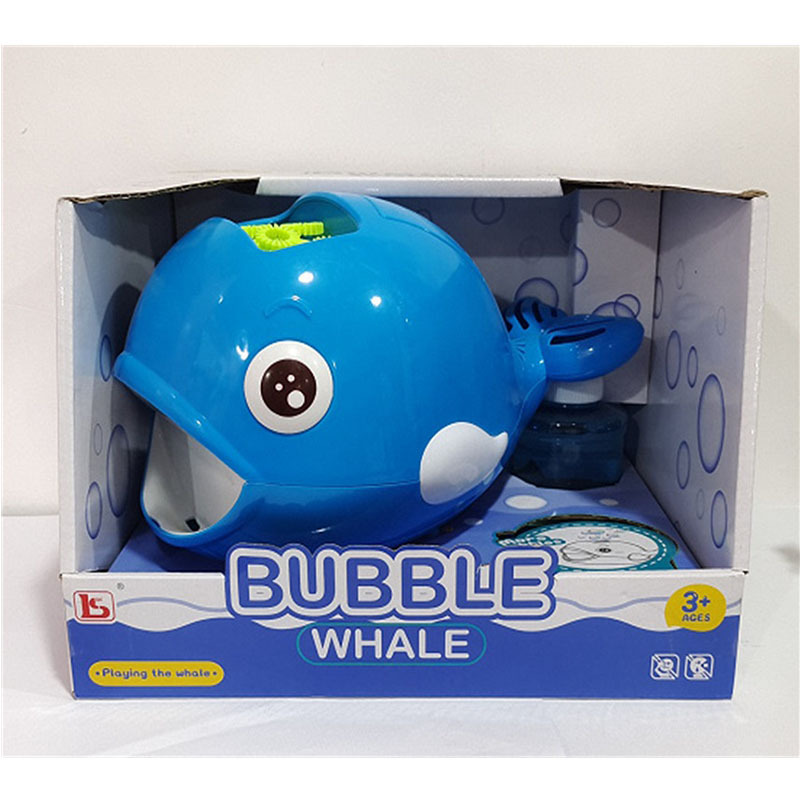 Máquina de burbujas eléctrica para niños de Amazon juguete pingüino ballena pulpo máquina de burbujas juguete de burbujas automático