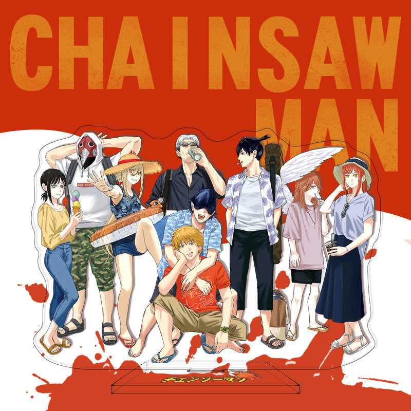 【鴻逸】チェーンソー人アニメアニメ漫画周辺立札16cm電次パワ国境を越えたソースはd制|undefined