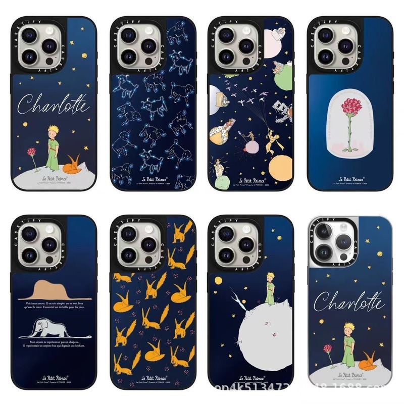 Casetify Little Prince Starry Sky Cover Courage Journey Rose Iphone16Promax Apple 15 Phone Case