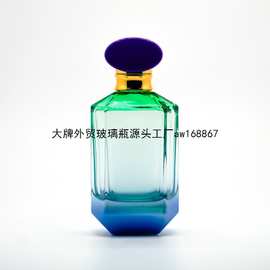 批发现货香水瓶外贸跨境ins风喷雾瓶100ml新款厚底玻璃瓶空瓶子