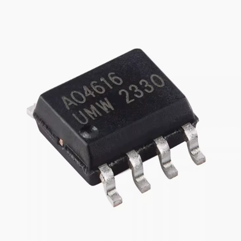 Оригинальный пакет AO4616 SOP-8 30В, 8А/7А N+P канал, полевой эффектный транзистор