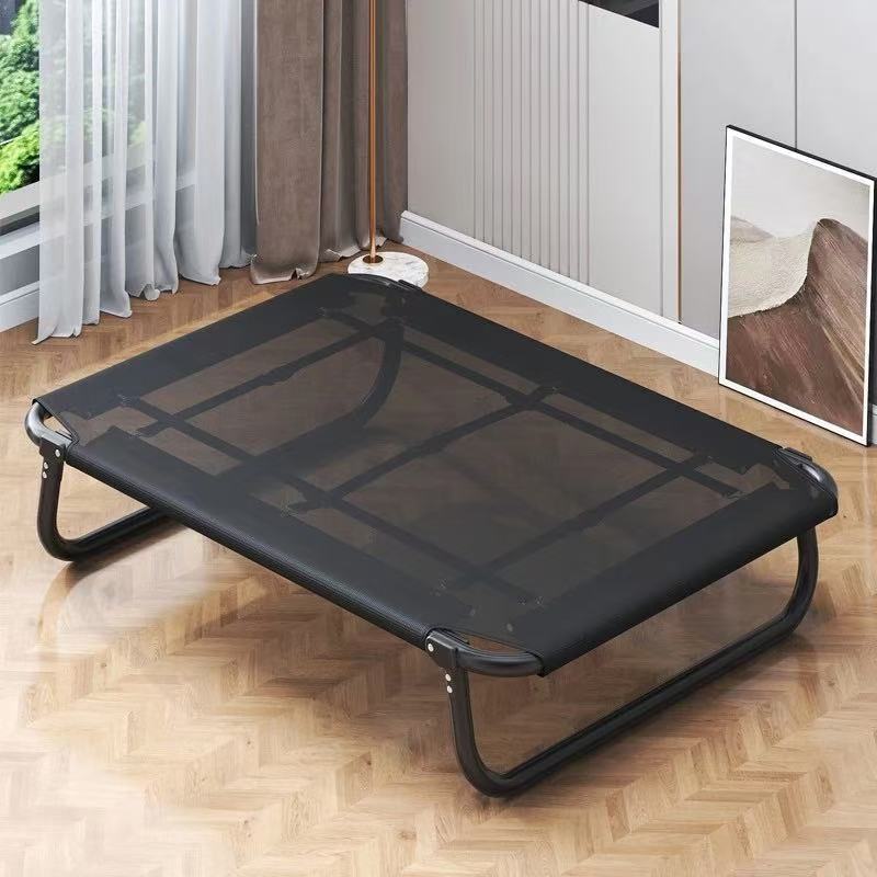Cama Plegable para Mascotas para Perros Medianos y Grandes Tela de Malla Transpirable Impermeable