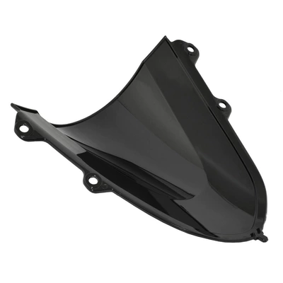 Motorcycle front windshield: windscreen, and visor