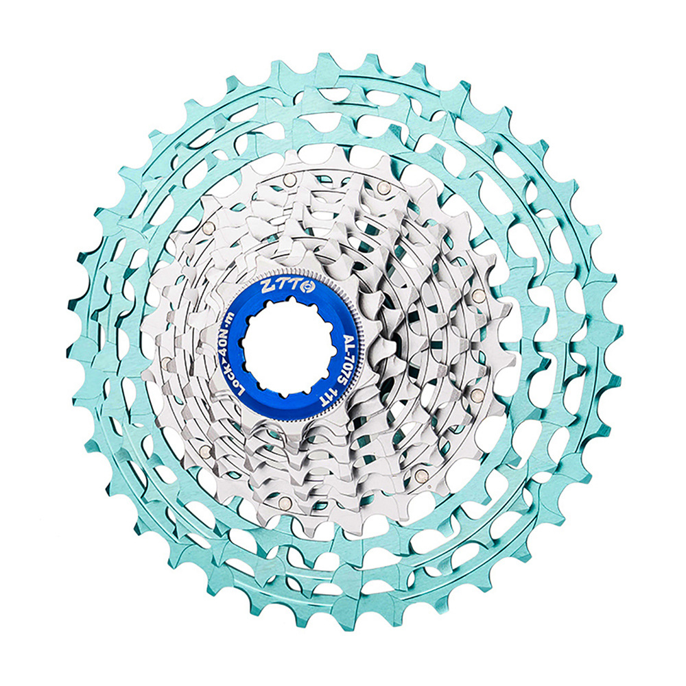 Volante de bicicleta de carretera ZTTO 11 velocidades 28-36T ligero CNC hueco volante ultraligero de una pieza