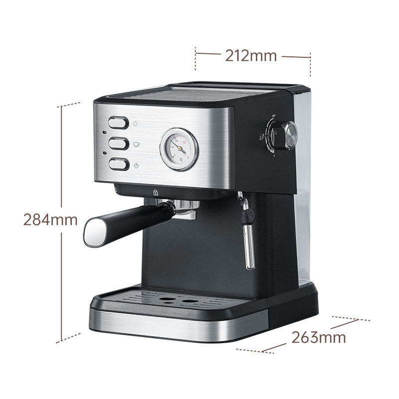 Vintage Italian espresso machine home full semi-automatic 20bar steam milk foam customization