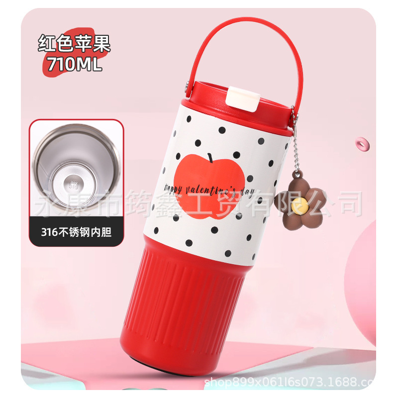 Cross-border 30oz taza de automóvil 304 taza de aislamiento de acero inoxidable taza de agua taza de hielo taza portátil taza de paja