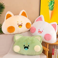 Dudu Cat Plush Pillow Sofa Bedroom Headboard Pillow Car Dudu Miao Waist Pillow Lumbar Support Cushion