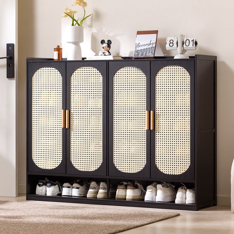 New 2025 Popular Indoor Storage Cabinet Shoe Cabinet Home Entrance Entrance Large Capacity Breathable Shoe Rack with Door