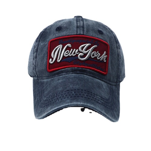 Yiwu Cross-border hats for men summer fashion trend duckbill hats for men retro washed sunscreen soft brim baseball hats for women