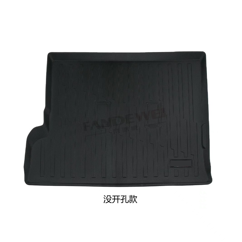 Floor Mats Rubber – Nissan Universal Foot Pad - patrol-y61-trunk-mat-without-hole