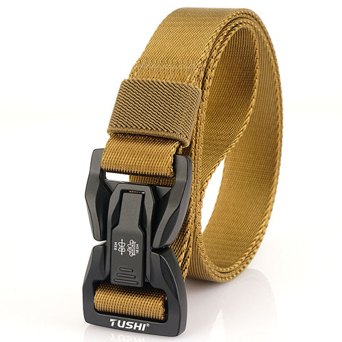  New Quick Release Buckle Workwear Training Tactical Belt Casual Unisex Belt Manufacturer Wholesale
