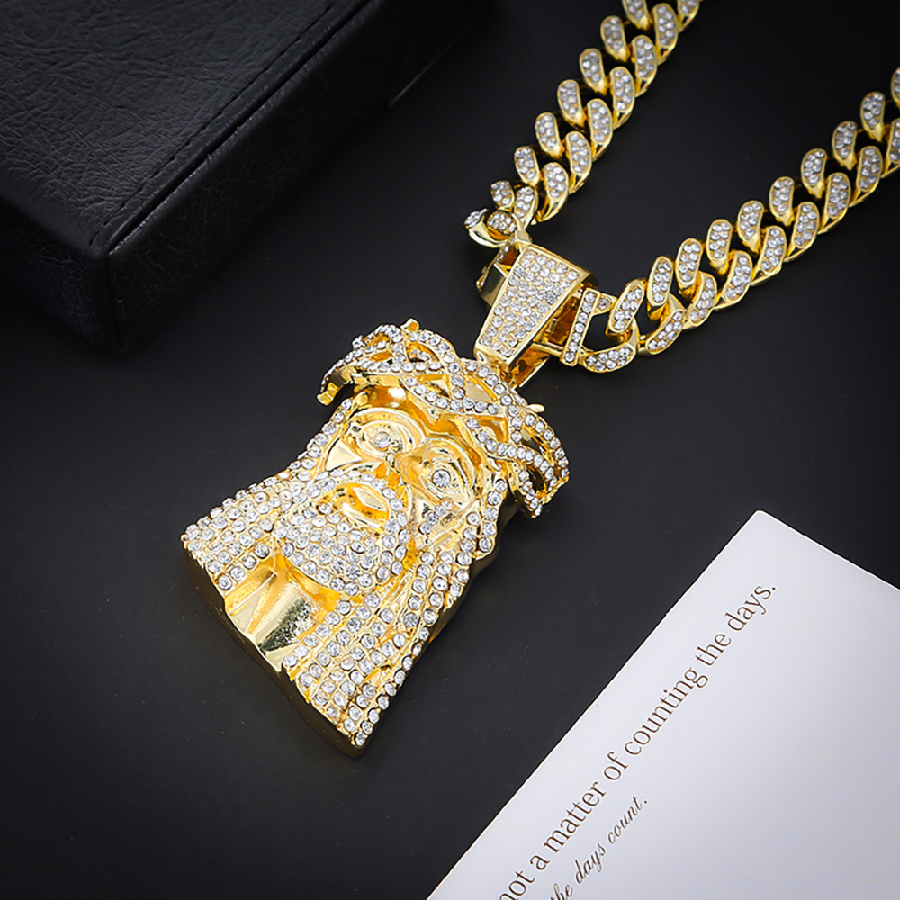 Gold Pendant + 20-inch Cuban Chain