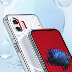 適用Nothing Phone2a手機殼Nothing輕薄全透明tpu+PC殼Nothingone