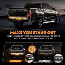 跨境热卖皮卡侧边灯条货车挂车警示信号灯LED装饰灯12-24v通用