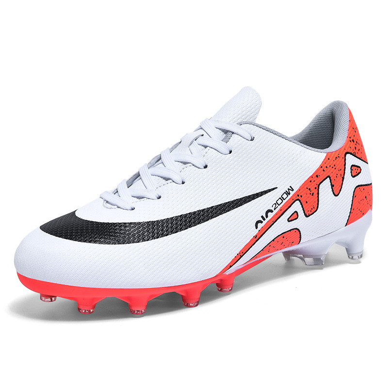 Zapatillas de fútbol de corte bajo transfronterizas para hombres y mujeres, resistentes al desgaste y antideslizantes, zapatillas de deporte de uñas largas profesionales, zapatos de entrenamiento de uñas rotas al por mayor