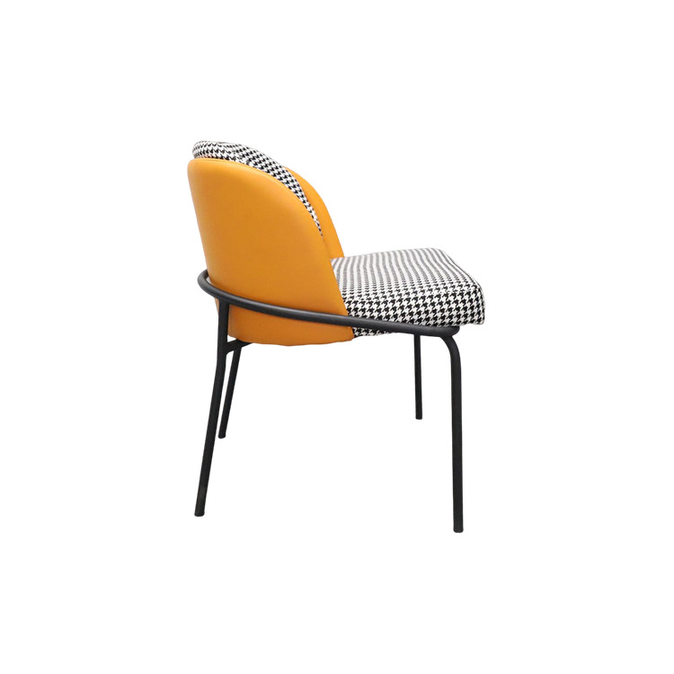 Temu fábrica de comercio exterior silla de mesa de comedor de lujo ligera silla de comedor de alta calidad silla de respaldo casera nórdica silla