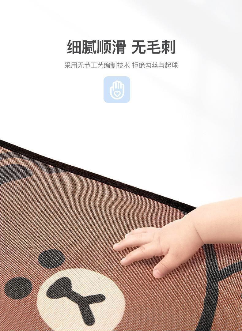 Cartoon Cute Car Seat Cushion Winter Short Plush Universal for All Seasons Single Piece Rear Seat Three-Piece Set Autumn and Winter Car Cushion Seat Pad