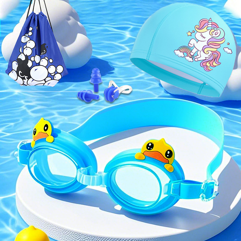 Gafas de Natación Infantil de PC Impermeable y Antivaho para Piscina image 22