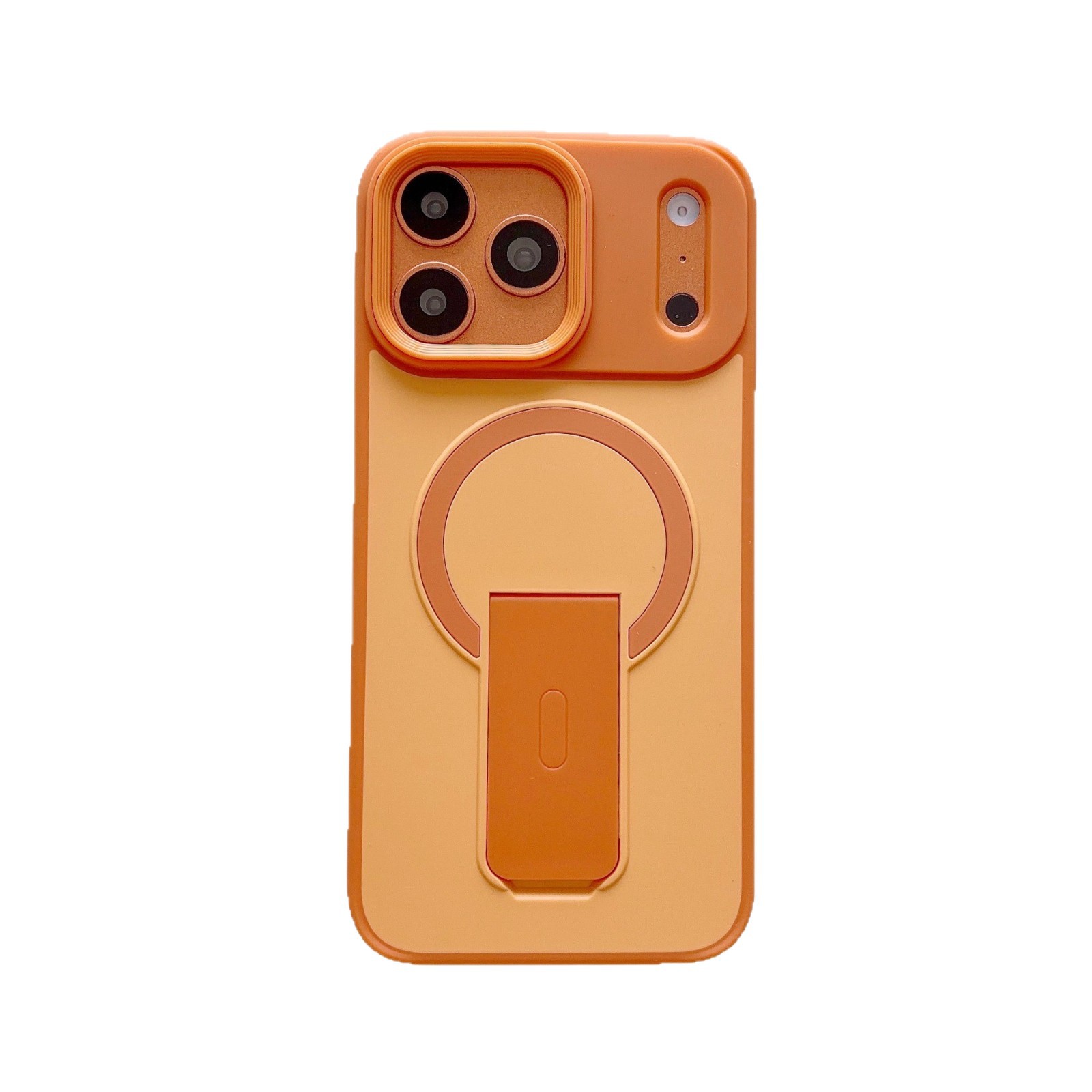 Bracket invisible de absorción magnética para iPhone17promax iPhone16 Case esmerilado a prueba de caídas