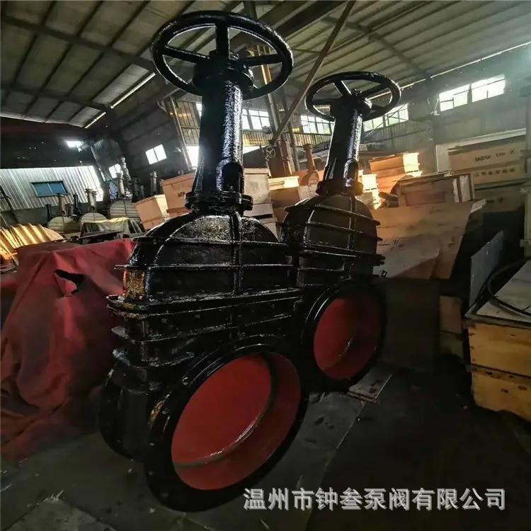 Z42W-1Q 球墨铸铁双闸板煤气闸阀 DN450 球墨铸铁煤气闸阀Z42W