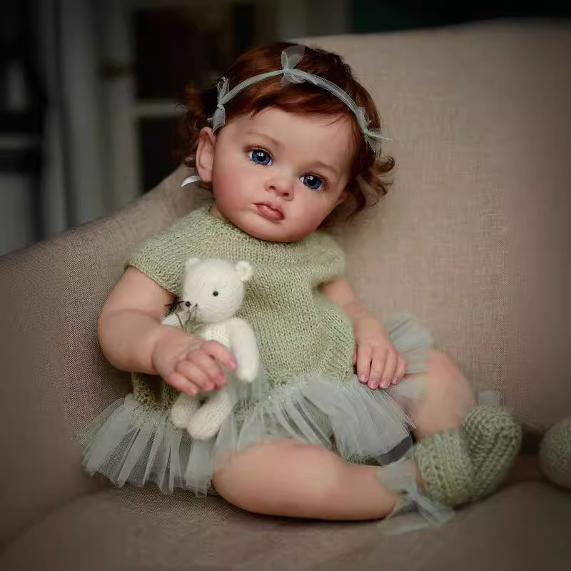 22 pulgadas de comercio electrónico TTI niña bebé Tu pesado muñeca transfronteriza simulación de suministro de juguetes muñeca nueva Henghua