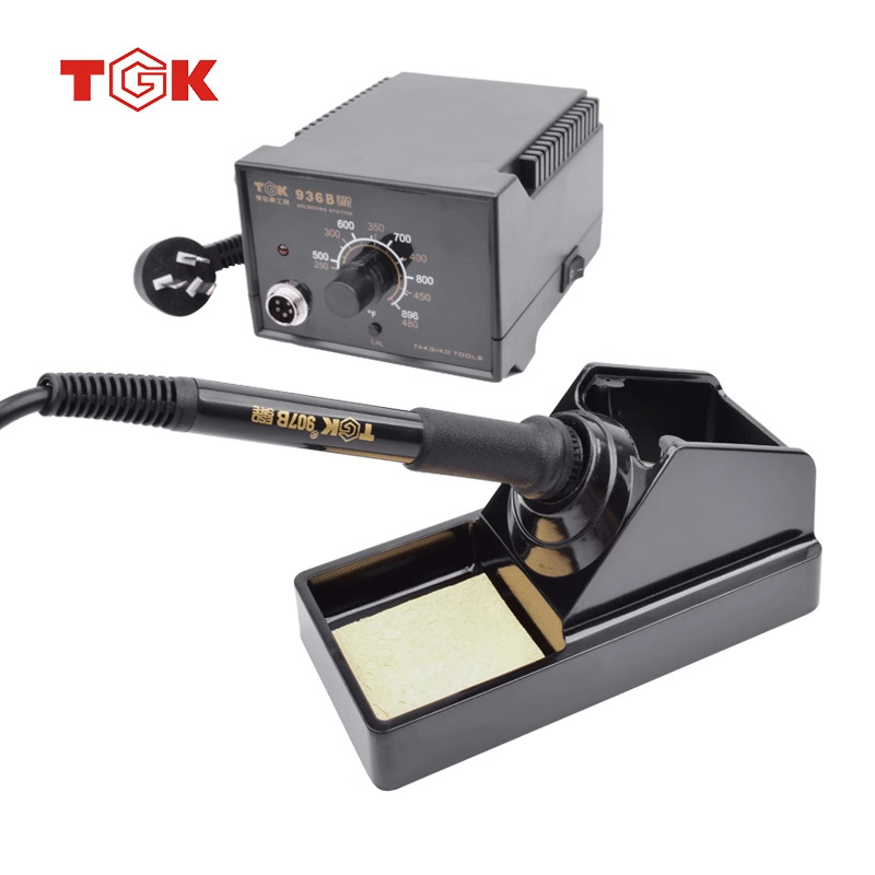 德至高60W烙铁恒温电焊台TGK936B 调温电烙铁 防静电焊锡维修用