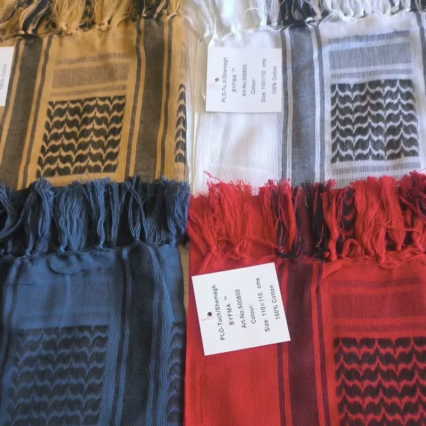 Jacquard Headscarf--Special Scarf for Outdoor Use, Ethnic Style Multifunctional Windproof Shawl with Sand Embroidery