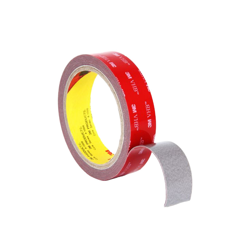 3MGPL110灰色双面泡棉胶带耐高温110防水防震家电汽车面板可模切