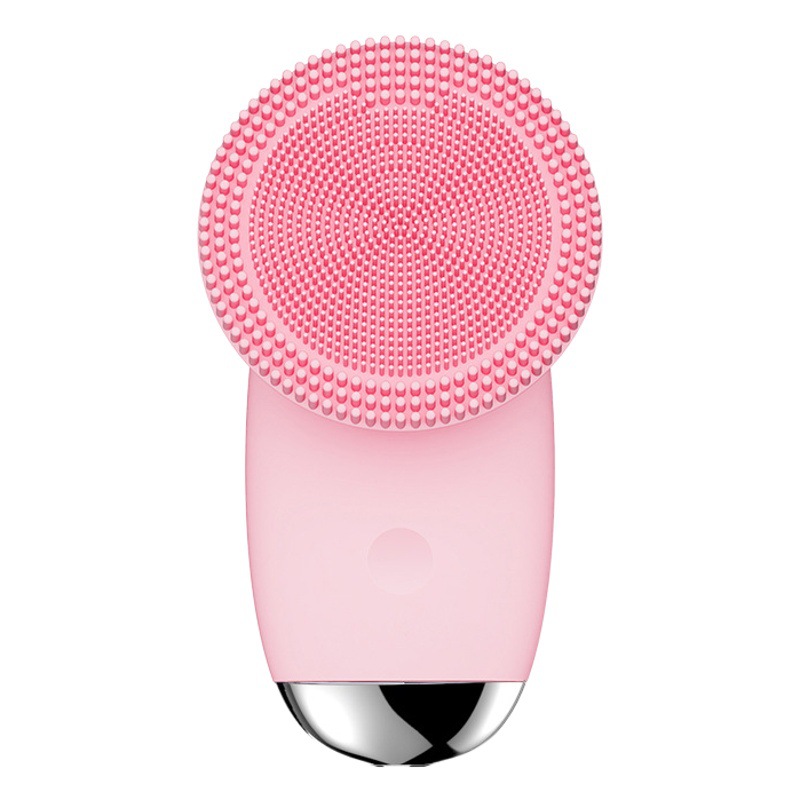 Cross-Border Supply Exclusively from the Source Factory: Silicone Facial Cleansing Device, Pore Cleaner, Vibrating Massage Face Washer